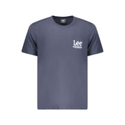 Lee Blue Cotton T-Shirt