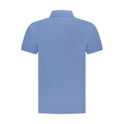 Timberland Blue Cotton Polo Shirt