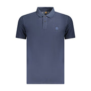Timberland Blue Cotton Polo Shirt