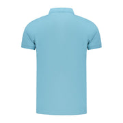 Norway 1963 Light Blue Cotton Men Polo Shirt