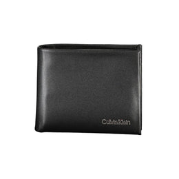 Calvin Klein Black Polyester Men Wallet