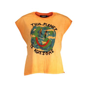 Desigual Orange Cotton T-Shirt