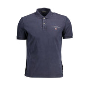 Napapijri Blue Cotton Polo Shirt
