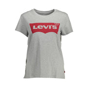 Levi's Gray Cotton T-Shirt