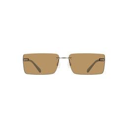 Calvin Klein Beige Metal Sunglass