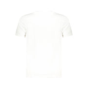 Cavalli Class White Cotton Men T-Shirt