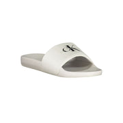 Calvin Klein White Polyester Sandal