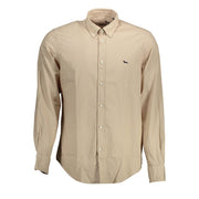Harmont & Blaine Beige Cotton Shirt