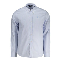 North Sails Light Blue Cotton Men Shirt