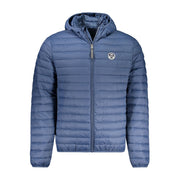 North Sails Blue Polyamide Men Jacket