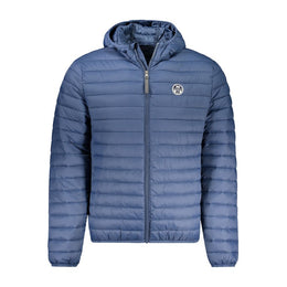 North Sails Blue Polyamide Men Jacket