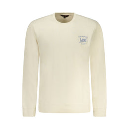 Lee Beige Cotton Sweatshirt