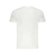 Cavalli Class White Cotton Men T-Shirt
