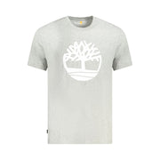 Timberland Brown Cotton Men T-Shirt
