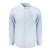 Calvin Klein Light Blue Cotton Men Shirt