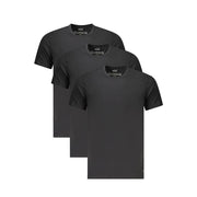 Calvin Klein Black Cotton Men T-Shirt