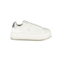 Calvin Klein White Polyester Sneaker