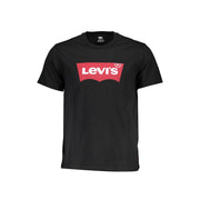 Levi's Black Cotton T-Shirt