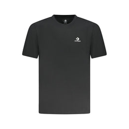 Converse Black Cotton T-Shirt