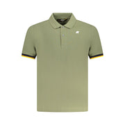 K-WAY Green Cotton Polo Shirt