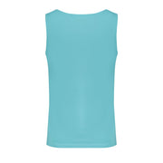 Norway 1963 Blue Cotton Men's Tank Top