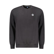 North Sails Black Cotton Sweatshirt