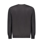 North Sails Black Cotton Sweatshirt