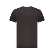 Tommy Hilfiger Black Cotton Men T-Shirt