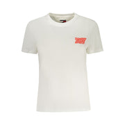 Tommy Hilfiger Beige Cotton T-Shirt