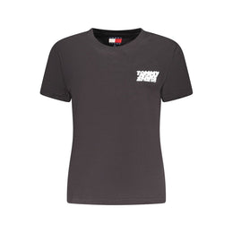 Tommy Hilfiger Black Cotton T-Shirt