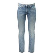 Calvin Klein Blue Cotton Jeans Denim