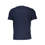 North Sails Blu Cotton Men T-Shirt