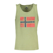 Norway 1963 Green Cotton Men Shirt