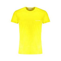 Trussardi Yellow Cotton T-Shirt
