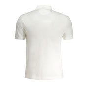 La Martina Bianco Cotton Mens Polo Shirt