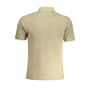 La Martina Beige Cotton Polo Shirt