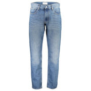 Calvin Klein Blue Cotton Jeans Denim