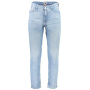 Tommy Hilfiger Blue Cotton Jeans Denim