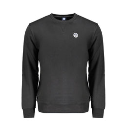 North Sails Black Cotton Sweatshirt