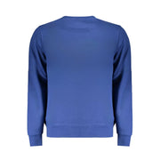 North Sails Blue Cotton Men Sweater