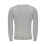 Cavalli Class Brown Polyester Men Sweater