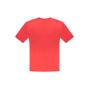 North Sails Red Cotton Men T-Shirt