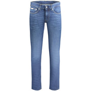 Calvin Klein Blue Cotton Jeans Denim