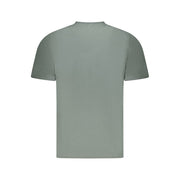 North Sails Green Cotton Men T-Shirt
