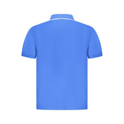 North Sails Blue Cotton Men Polo Shirt