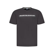 North Sails Black Cotton Men TShirt