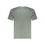 North Sails Green Cotton Men T-Shirt