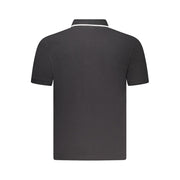 North Sails Black Cotton Polo Shirt