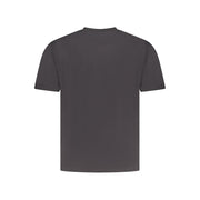 North Sails Black Cotton Men T-Shirt