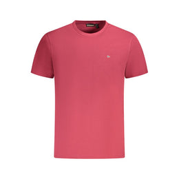 Napapijri Red Cotton Men T-Shirt